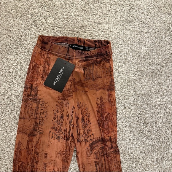 PrettyLittleThing Mesh Light Weight Leggings - Picture 1 of 4